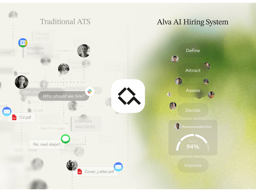 ATS versus hiring system comparison article hero image